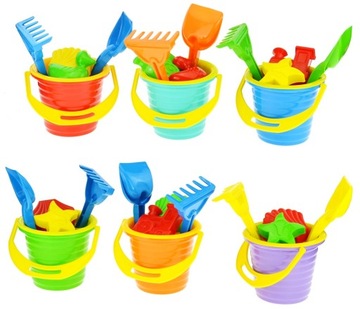 WÓZEK TACZKA ZESTAW DO PIASKU WIADERKO KONEWKA POLSKI PRODUKT WYBÓR