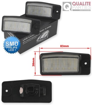 LAMPY LED TABULKY SPZ NISSAN X-TRAIL T32