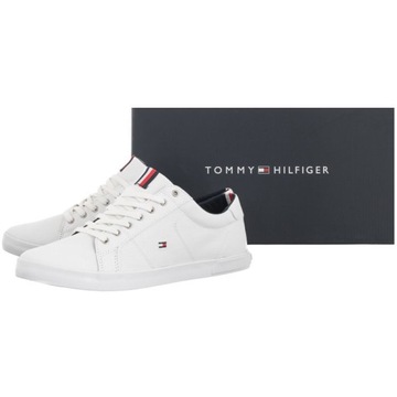 Buty Tommy Hilfiger Sneaker FM0FM01536-0K4 Białe