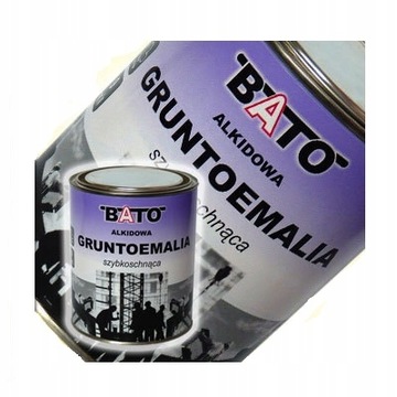 GRUNTOEMALIA ALKIDOWA SZARY RAL 7042 0,8 L