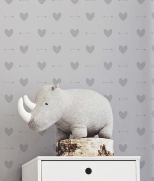 ШАБЛОН КАРТИНЫ Сердца и стрелы 70х100см