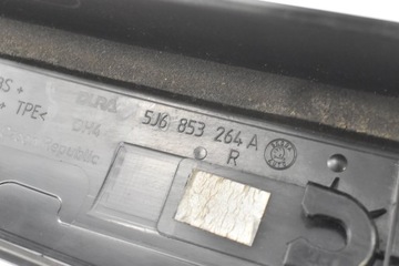 НАКЛАДКА СТОЙКИ ПРАВАЯ 5J6853264A SKODA FABIA II