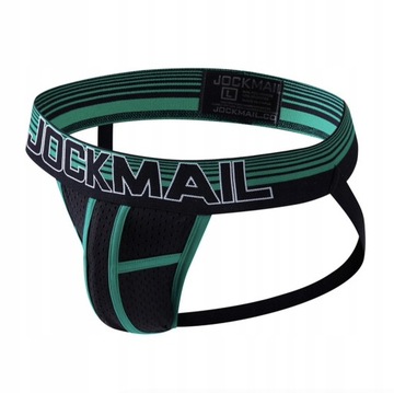 JOCKSTRAP JOCKMAIL MESH ELASTYCZNE GYM SPORT L