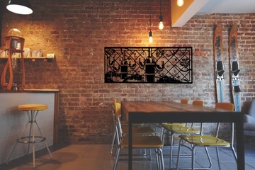 Ażurowy panel ścienny-kuchnia - restauracja