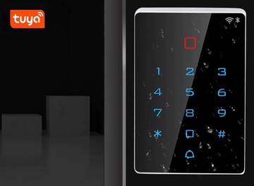 Кодовый замок Tuya, кнопка дверного звонка, считыватель RFID-карт