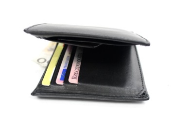 ЭЛЕГАНТНЫЙ МУЖСКОЙ КОЖАНЫЙ КОШЕЛЕК, КОЛЛЕКЦИЯ BMW