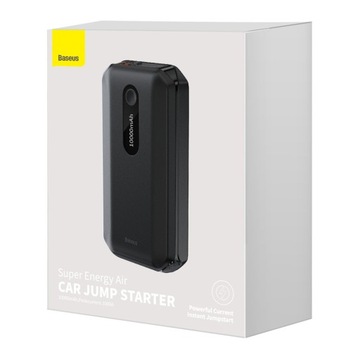 АВТОМОБИЛЬНЫЙ СТАРТЕР BASEUS POWER BANK УСИЛИТЕЛЬ ЗАПУСКА МОЩНЫЙ 1000А + ЗАЖИМЫ