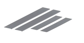 Пороги 2 Line Honda CR-V III SUV 5 2008-2011 - Глянцевый