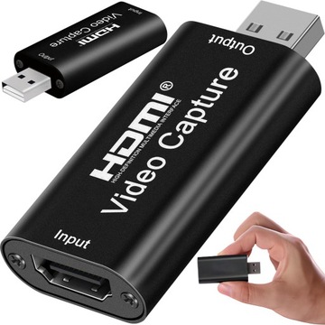Видео снимает карту захвата HDMI USB