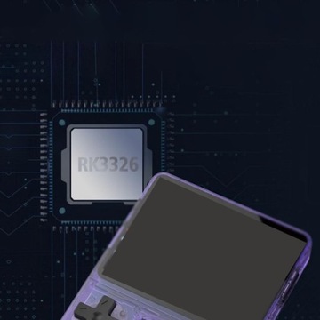 Портативная мини -игровая консоль R36S 32+128GB 21000 Classic Games Purple