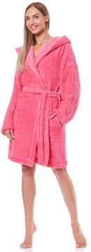 ХАЛАТ ЖЕНСКИЙ КОРОТКИЙ LOVE, КРЫША XL