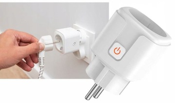 Интеллектуальная розетка Wi -Fi Watomierz Timer Smart Tuya Meter 16a