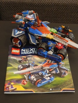 Klocki LEGO Nexo Knights Pojazd Claya 70315