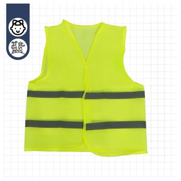 Светоотражающий жилет ДЕТСКИЙ, ПРЕДУПРЕЖДАЮЩИЙ ЖЕЛТЫЙ, ДЕТСКИЙ УНИВЕРСАЛЬНЫЙ