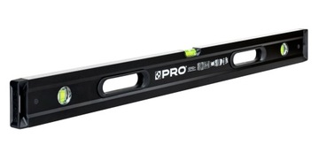 PRO POZIOMICA PRO1000 ENDURANCE 100cm CZARNA FREZOWANA DWUSTRONNIE UCHWYTY