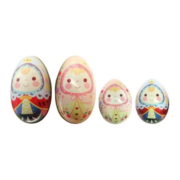 Металлическая коробочка для пасхальных конфет.