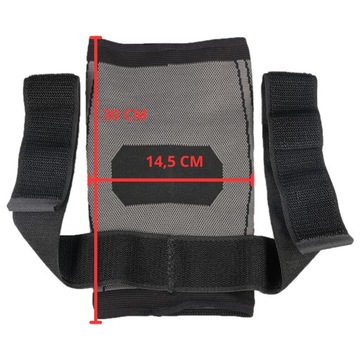 STABILIZATOR OPASKA NA KOLANO ORTEZA ELASTYCZNA WSPARCIE RZEPKI ROZ. S