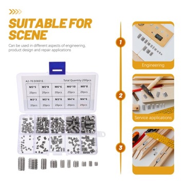 Винт с шестигранной головкой Мелкие шурупы Дверные ручки