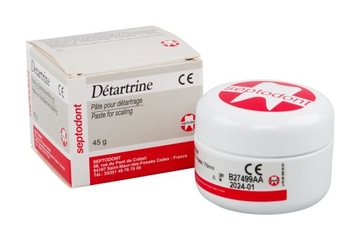Detartrine pasta do usuwania kamienia nazębnego