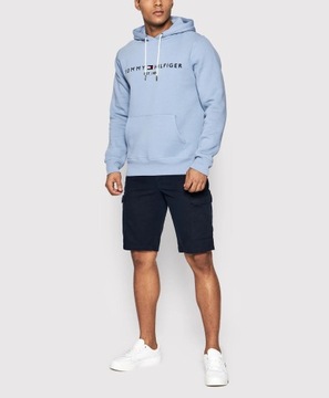 Tommy Hilfiger Szorty materiałowe Granatowy Regular Fit spodenki krótkie 33