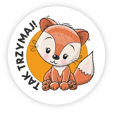 Naklejki motywacyjne - tak trzymaj - 50 szt.