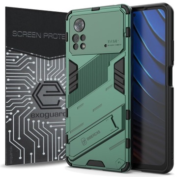CASE ETUI PANCERNE + SZKŁO do XIAOMI POCO X4 PRO 5G