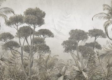 ФОТО ОБОИ ВОЛШЕБНЫЙ ЛЕС НАРИСОВАННЫЕ ДЕРЕВЬЯ