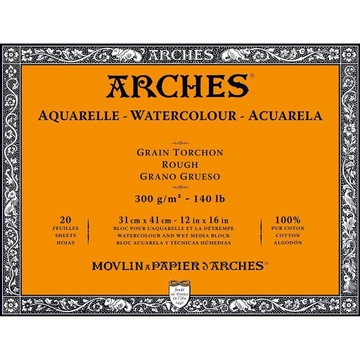 Arches - 31x41cm, 300g POMARAŃCZOWY
