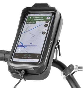 UCHWYT WODOODPORNY MOTOCYKLOWY NA TELEFON MOTOCYKL MOTOR QUADA LUSTERKO