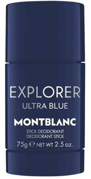 SZTYFT MONT BLANC EXPLORER ULTRA BLUE 75ML DLA MĘŻCZYZN DEZODORANT