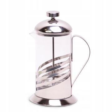 Szklany ZAPARZACZ do HERBATY KAWY 600 ml KAMILLE