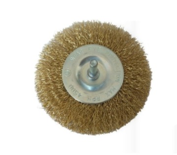 SZCZOTKA DO WIERT. TARCZOWA 100MM MOSIĄDZ C4317