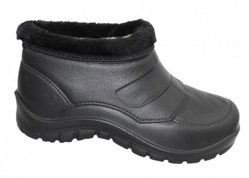 KALOSZE ŚNIEGOWCE MĘSKIE OCIEPLANE ZIMOWE PIANKOWE