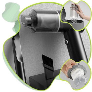 MOCNA Elektryczna Dmuchawa Sprężone Powietrze ODKURZACZ Air Duster Kurz 2w1