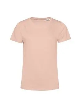Женская футболка B&C Eco #E150 нежно-розовая L
