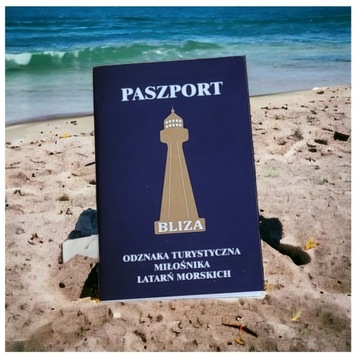 paszport bliza odznaka turystyczna plażowa książeczka dla dzieci TPNMM