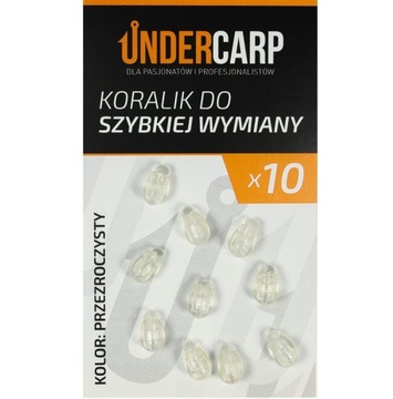 UNDERCARP Koralik do method feeder – przezroczy