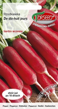Rzodkiewka De dix-huit jours 18 dni wczesna 10g