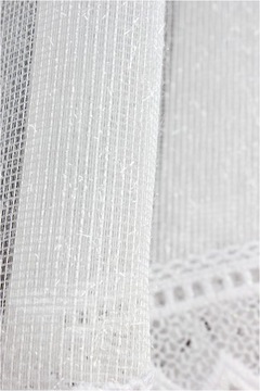 Ангельский бант-штора, гипюр, блеск, мороз.