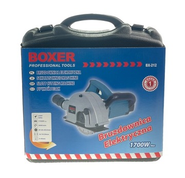BRUZDOWNICA DO BETONU WALIZKA 1700W 2 TARCZE