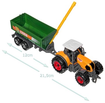 ПРУЖИНА 2x ТРАКТОР 4x МАШИНА МЕТАЛЛИЧЕСКИЙ ФЕРМЕРСКИЙ НАБОР