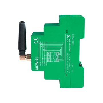 СЧЕТЧИК ЭЛЕКТРОЭНЕРГИИ ZAMEL MONITOR MEW-01 3F+N SUPLA Wi-Fi