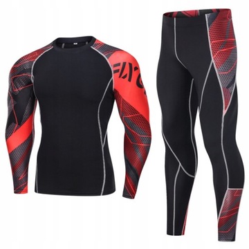 ODZIEŻ TERMOAKTYWNA RASHGUARD LEGINSY KOMPLET