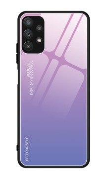 Чехол со стеклом омбре для Samsung Galaxy A52 / A52s 5G