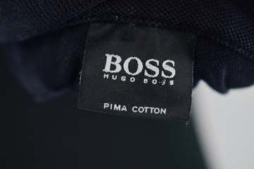 Hugo Boss Pima Cotton Perugia Bluza Zip Polo Męska Bawełna Pima M