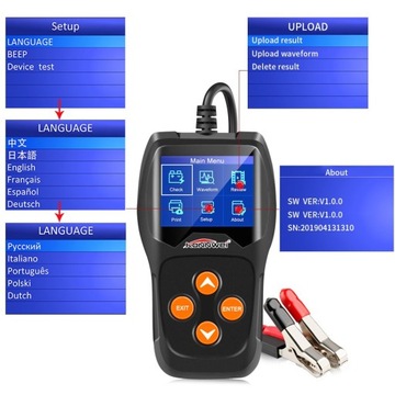 Тестер аккумуляторов Konnwei KW600