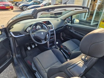 Peugeot 207 CC 1.6 VTi 120KM 2007 Peugeot 207 CC 1.6 Benzyna 120 KM, Cabrio, Klima, zdjęcie 12