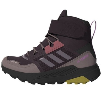 Czarne Syntetyk Buty Trekkingowe Adidas r.34