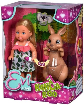 Lalka Evi Love z kangurem 12 cm 105733513