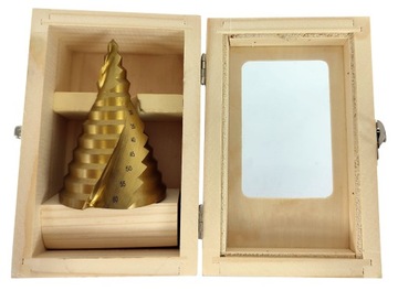 СПИРАЛЬНОЕ КОНИЧЕСКОЕ СТУПЕНЧАТОЕ СВЕРЛО HSS 6-60 ММ